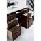 James Martin Vanities Brittany 48in Single Vanity, Burnished Mahogany w/ 3 CM Ethereal Noctis Quartz Top 650-V48-BNM-3ENC - alternate 5